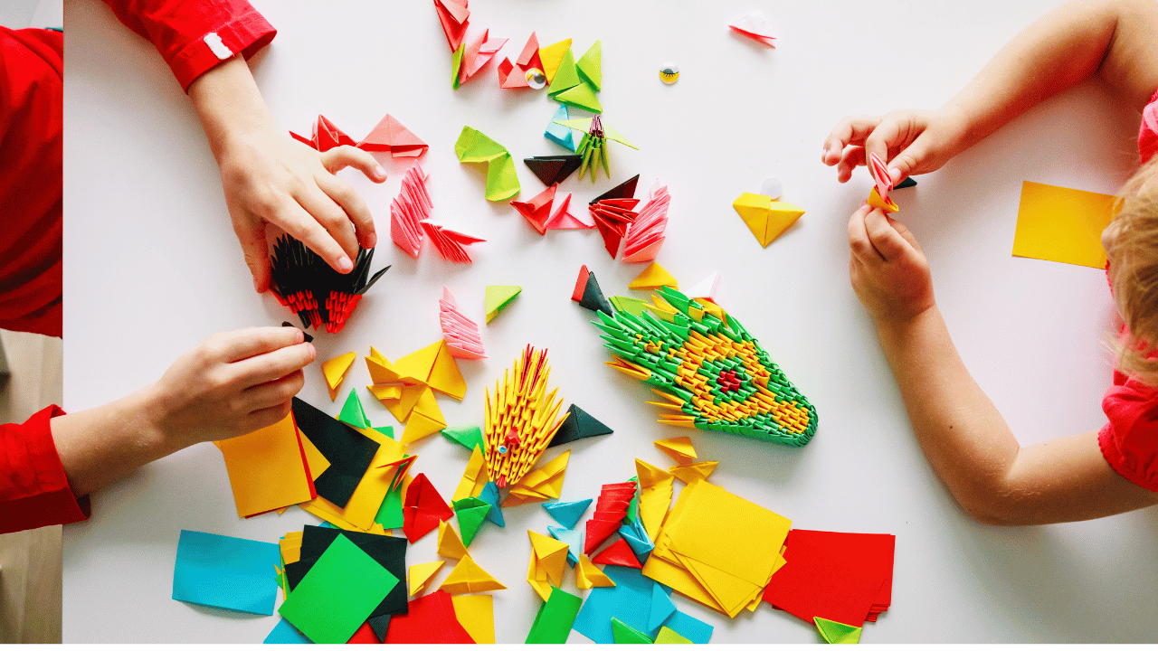 The Art of Origami for Relaxation