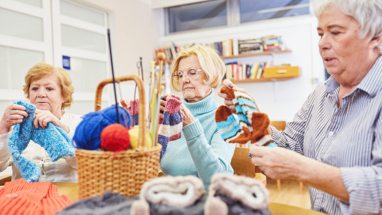 Create, Connect, and Relax: How to Start a Senior-Friendly Knitting Circle